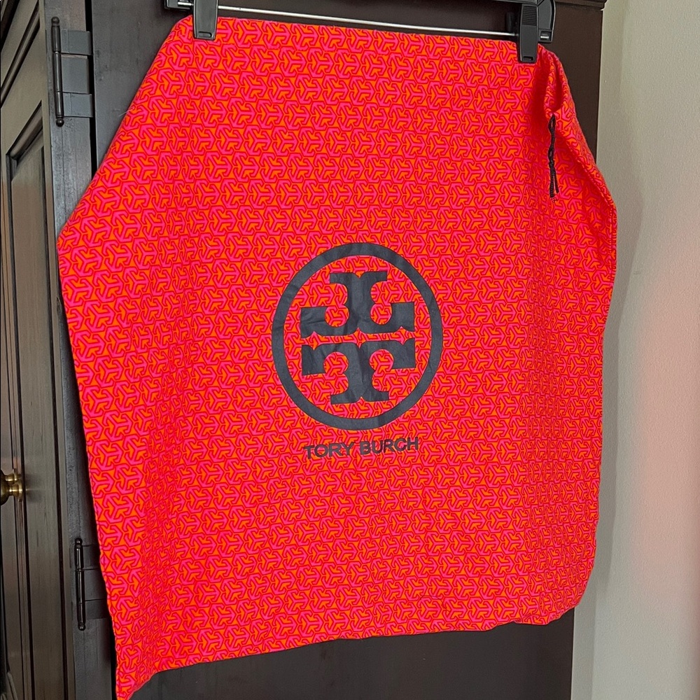 Tory Burch Red and Black Dust Bag